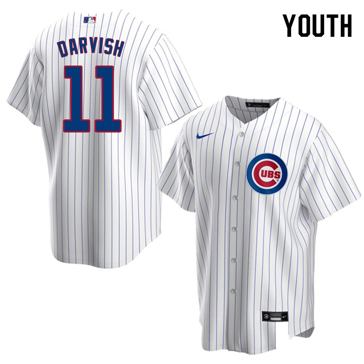 Nike Youth #11 Yu Darvish Chicago Cubs Baseball Jerseys Sale-White